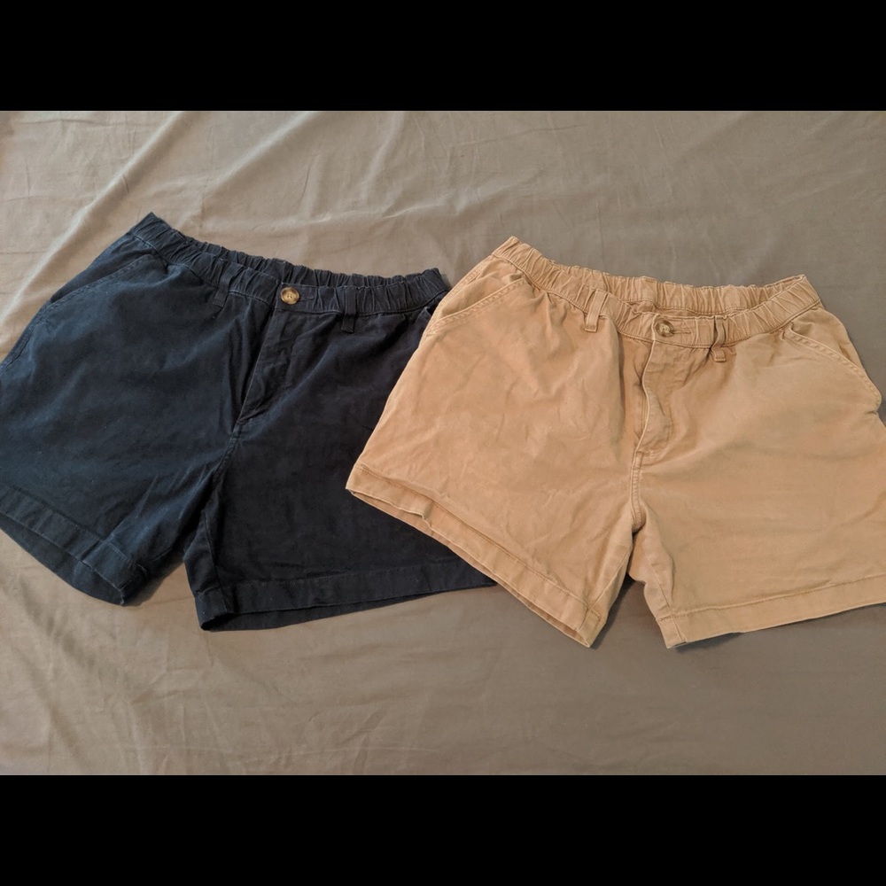Bundle of 2 Large Chubbies 5.5" stretch shorts